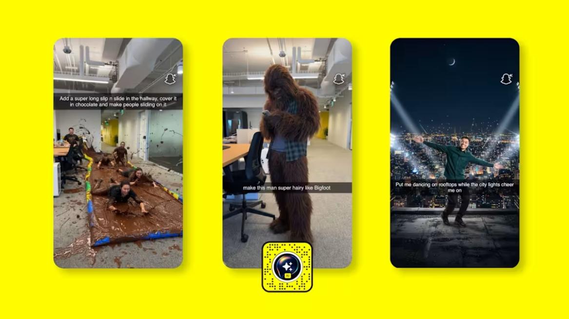 Snapchat Imagine Lens 功能预览