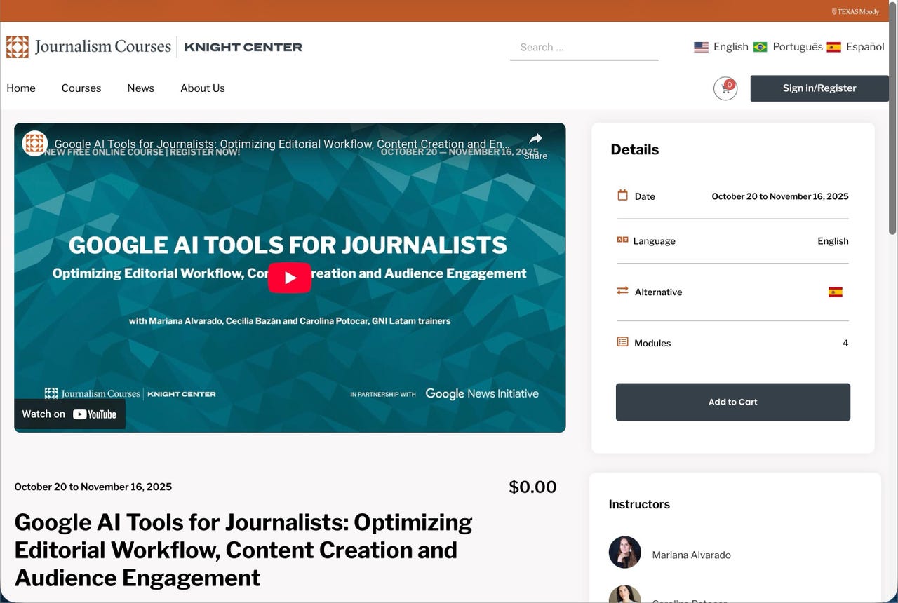免费 Google AI 课程即将开课:提升研究与写作效率 免费 Google AI 课程即将开课:提升研究与写作效率