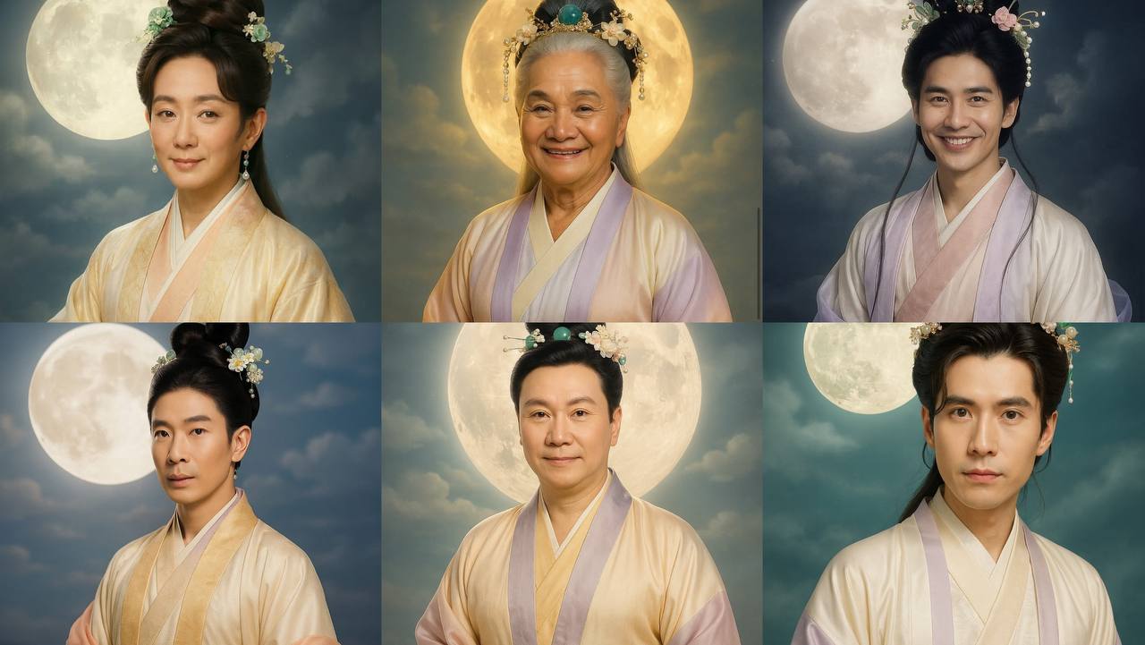 其他六位“女神”