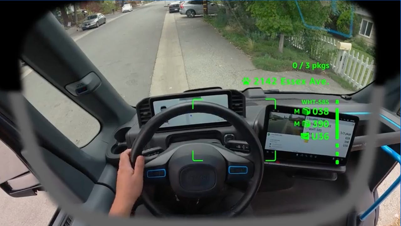 亚马逊智能送货眼镜:更快、更安全的未来送货体验 亚马逊智能送货眼镜:更快、更安全的未来送货体验