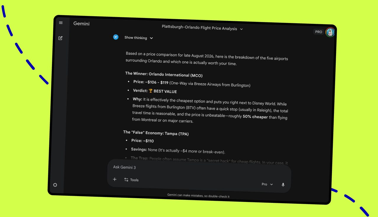 20 个提示词让谷歌 Gemini 化身超级旅行顾问，帮你省下机票钱