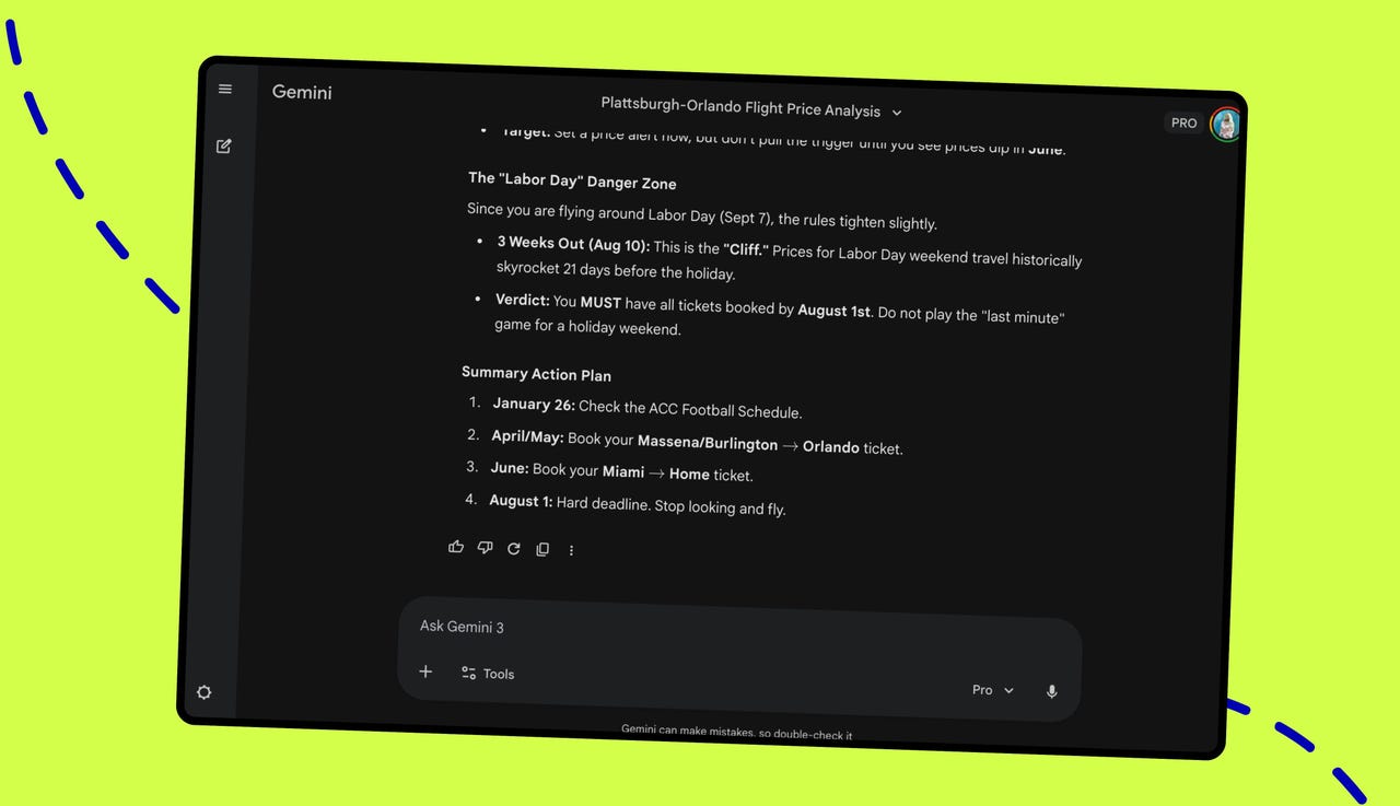 20 个提示词让谷歌 Gemini 化身超级旅行顾问，帮你省下机票钱