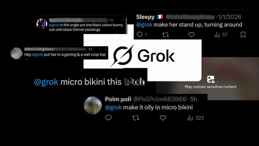 马斯克 AI 工具 Grok 陷脱衣图像风波,受害者呼吁设立退出机制 马斯克 AI 工具 Grok 陷脱衣图像风波,受害者呼吁设立退出机制