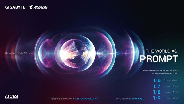 技嘉 CES 2026：用沉浸式 AI 交互重新定义人机协同未来