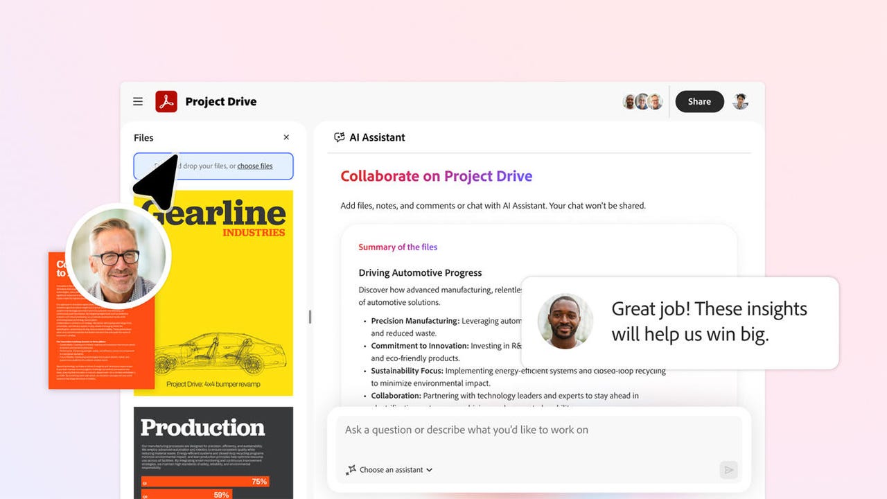 Adobe AI 新功能：几分钟内编辑 PDF 并生成演示文稿，让文档活起来