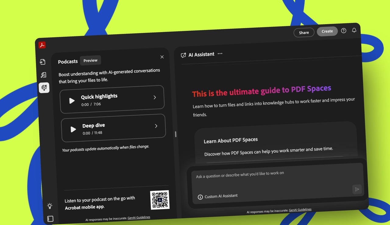 Adobe AI 新功能：几分钟内编辑 PDF 并生成演示文稿，让文档活起来