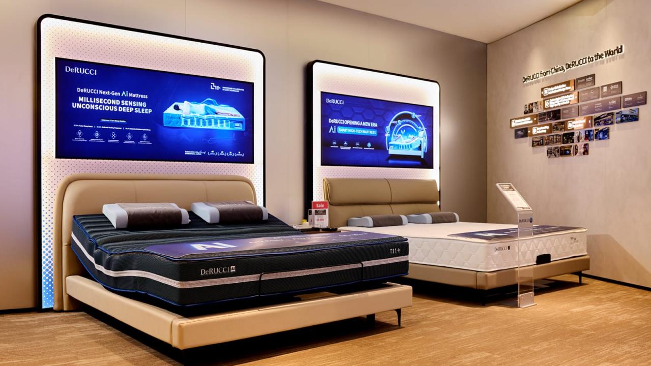 DeRucci AI 智能床垫：荣获 CES 大奖的睡眠科技如何提升你的睡眠质量？