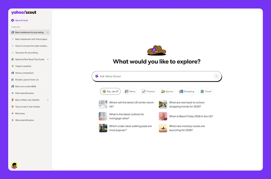 雅虎借力 AI 搜索引擎展开反击，老牌巨头如何用 Scout 重塑搜索体验？